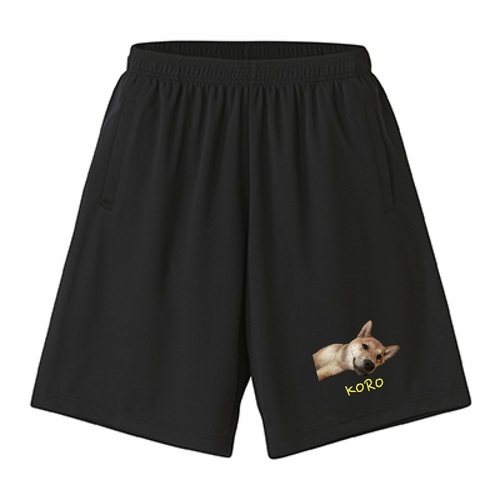 お気に入りの写真を身にまとう!愛犬の写真入りショートパンツ