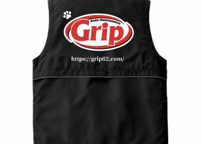 大きな背面プリントで宣伝効果も抜群！ロゴ入りオリジナルベスト