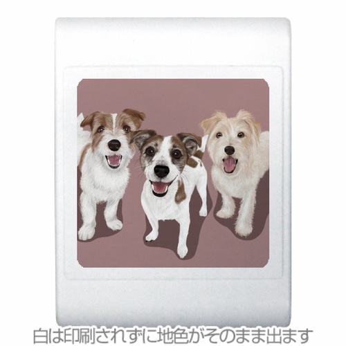 愛犬のイラストを角型クリップマグネットに！いつでも見れるオリジナルグッズ 10個セットから