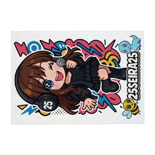 TikTokライバーのオリジナルボアブランケット