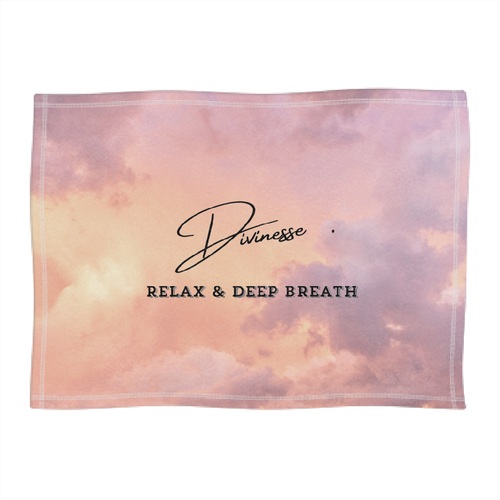 癒しとリラックスを。オリジナルベロアタッチブランケット