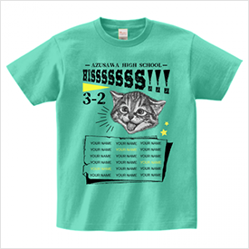 クラスTシャツ シャー猫