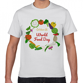 10／16世界食糧デー Tシャツ