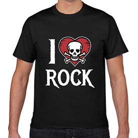 I LOVE Tシャツ ROCK