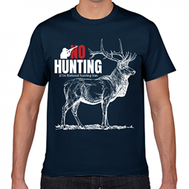 全国狩猟禁止の日2／16 Tシャツ