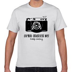 カメラ発明記念日 Tシャツ