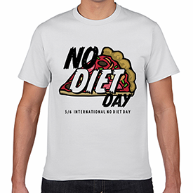 国際ノーダイエットデー5／6 Tシャツ 今日は何の日