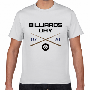 ビリヤード 7／20の日 Tシャツ 今日は何の日