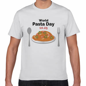 世界パスタデー 10／25 Tシャツ 今日は何の日
