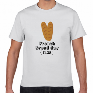 フランスパンの日 11／28 Tシャツ 今日は何の日