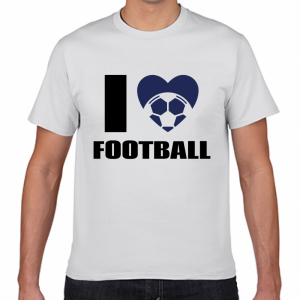 I LOVE サッカーボール Tシャツ