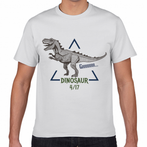 恐竜の日 4／17 Tシャツ 今日は何の日