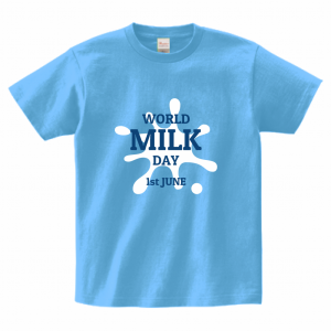 世界牛乳の日 6／1 Tシャツ 今日は何の日