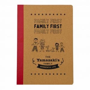 家族 かわいい イラスト リサイクルA5ノート 趣味・ハンドメイドのテンプレート