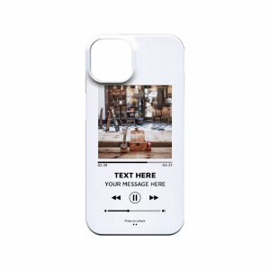 音楽プレイヤー風 iPhone 13 ハードカバーケース オリジナル プリント 趣味・ハンドメイド