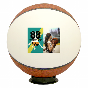 バスケットボール オリジナル プリント 記念ボール